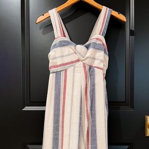 Red, White, and Blue Casual Jumpsuit